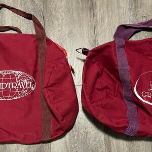 2 Grand Travel Duffle Bags Set- 1 for Grandparent & Grandchild